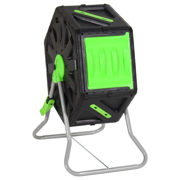 vidaXL Okretni komposter 60 x 43 x 74 cm 70 L od polipropilena