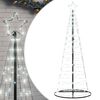 vidaXL LED božićno drvce 200 LED hladno bijelo 180 cm