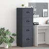 vidaXL Kabinet za datoteke s ladicama Antracit 45,5 x 42 x 139 cm