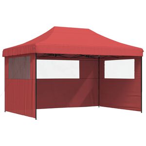 vidaXL &Scaron;ator za zabave 292 x 440 x 315 cm Tamno crvena Oxford tkanina