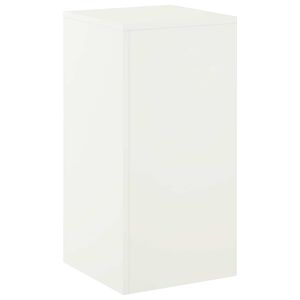 vidaXL Stalak za biljke Bijela 30 x 30 x 60 cm Čelik
