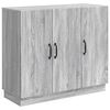 vidaXL Kreveta Siva sonoma 89 x 34,5 x 77 cm Konstruirano drvo