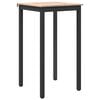 vidaXL Stol za bar Prirodna 110 x 55 x 105 cm Čvrsto borovo drvo