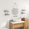 vidaXL Lebdeća polica Zidne 4 pcs Antracit 30 x 18 x 2,5 cm Čelik