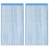 vidaXL Nižaste zavjese 2 kom svijetloplave 140x250 cm