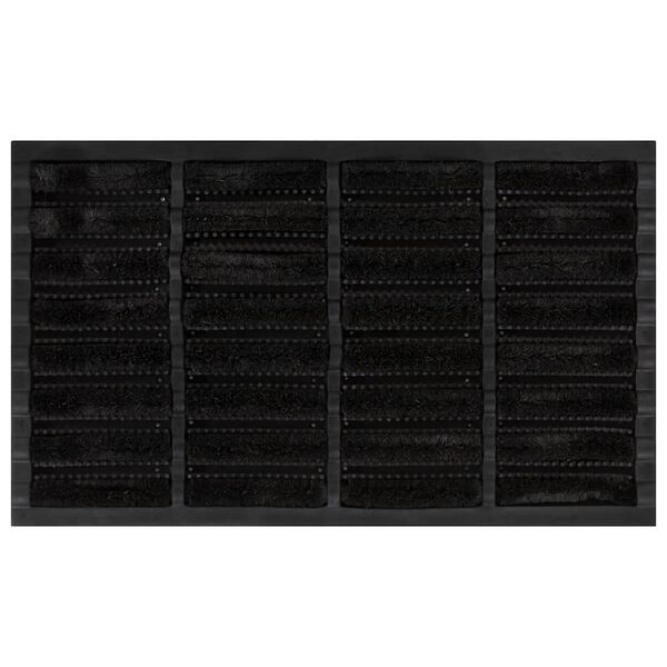 vidaXL Otirač pravokutni 45 x 75 cm od gume i kokosovih vlakana