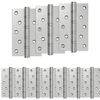 vidaXL &Scaron;arka 16 kom. 125 x 75 x 13 mm Srebrna Čelik