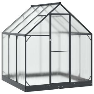 vidaXL Vrtni staklenik 183,5 x 183,5 x 207 cm