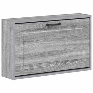vidaXL Ormar za cipele na zidu UTRECHT 71 x 17 x 43 cm Siva Sonoma