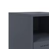 vidaXL Noćni ormarić antracit 36 x 39 x 60,5 cm čelični