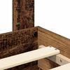 vidaXL Krevetna konstrukcija Staro drvo 120 x 190 cm Konstruirano drvo
