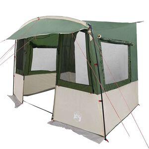vidaXL &Scaron;ator za prtljažnik za karavan Zelena 352 x 250 x 240 cm