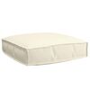 vidaXL Jastuk Krema 60 x 60 x 12 cm Oxford tkanina