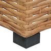 vidaXL Kutna sofa od prirodnog ratana s jastucima