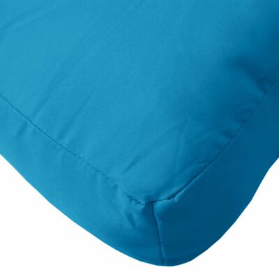 vidaXL Jastuci za palete 3 kom plavi od tkanine