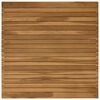 vidaXL Gornji dio stola 80 x 80 x 3,5 cm Četvrtasti Čvrsto teak drvo