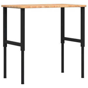 vidaXL Radni stol svjetlosmeđi 100x60x(71,5-98) cm drveni pravokutni