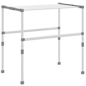 vidaXL Su&scaron;ilo za rublje 83 x (50 - 55) x (40 - 85) cm aluminijsko