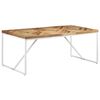 vidaXL Blagovaonski stol 180 x 90 x 76 cm masivno drvo bagrema i manga