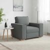 vidaXL Sofa fotelja tamno siva 100x78x84 cm tkanina