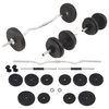 vidaXL Set &Scaron;ipki i Utega 30 kg