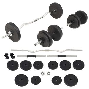 vidaXL Set &Scaron;ipki i Utega 30 kg