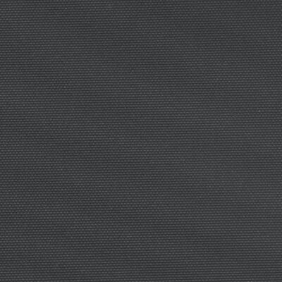 vidaXL Uvlačiva bočna tenda 120 x 600 cm crna
