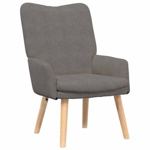 vidaXL fotelja Svijetlo siva 63 x 67 x 94 cm tkanina