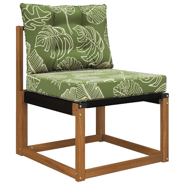 vidaXL Jastuk za vanjsku sofU 2 pcs Dizajn lista Poliester