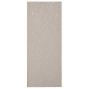 vidaXL Tepih IZA Bež 80 x 200 cm 100% poliester Kratka dlaka