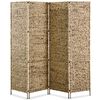 vidaXL Sobna pregrada s 4 panela 154 x 160 cm od vodenog zumbula