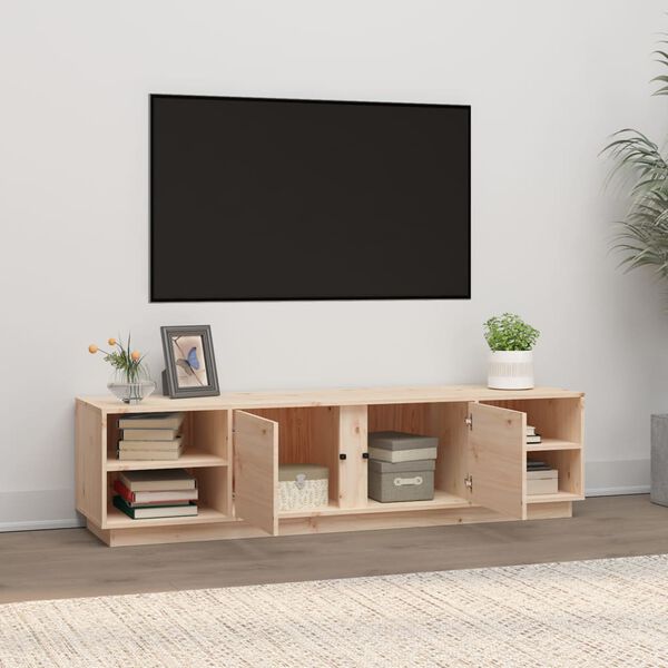 vidaXL TV ormarić 156 x 40 x 40 cm od masivne borovine