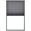 vidaXL Zaslon protiv insekata za prozore antracit 120x160 cm aluminij
