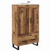 vidaXL Highboard Staro drvo 69,5 x 31 x 115 cm Konstruirano drvo