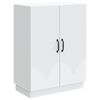 vidaXL Kreveta Bijela 66 x 34,5 x 87 cm Konstruirano drvo