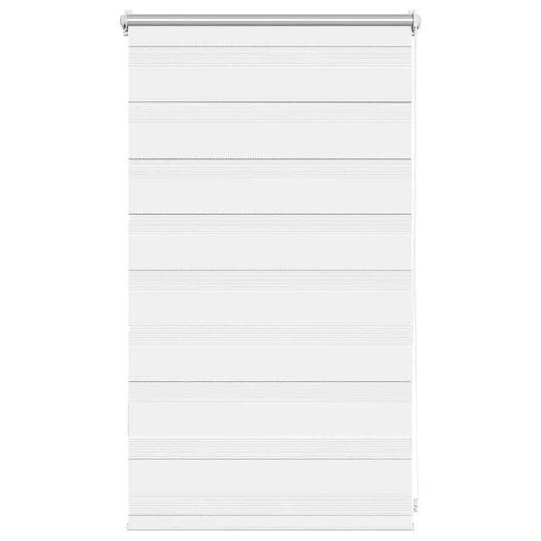 Rolo bijele zavjese sa zebrastim linijama 50 x 100 cm