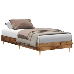 vidaXL Okvir kreveta bez madraca staro drvo 100x200 cm