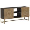 vidaXL TV ormar s ladicama s policom s pohranom Mjed 105 x 30 x 50 cm
