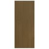 vidaXL Ormarić za knjige / pregrada boja meda 100x30x71,5 cm borovina