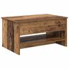 vidaXL Kava Stol Staro drvo 80 x 50,5 x 41,5 cm Konstruirano drvo