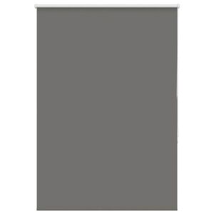 vidaXL Rolo zavjesa Blackout siva 115x150 cm &Scaron;irina tkanine 110,7 cm