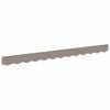 vidaXL Zamjena za rub tende Svjetlosiva 230 x 20 cm Poliester