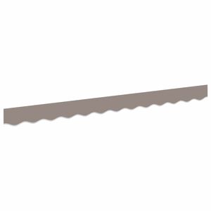 vidaXL Zamjena za rub tende Svjetlosiva 230 x 20 cm Poliester