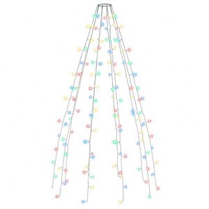 vidaXL Mrežasta svjetla za božićno drvce 150 LED žarulja &scaron;arena 150 cm