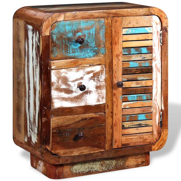 vidaXL Komoda od masivnog obnovljenog drva