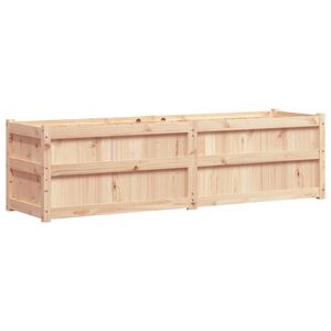 vidaXL Vrtna sadilica 180 x 50 x 50 cm od masivne borovine