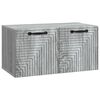 vidaXL TV ormar za zid Siva sonoma 59,5 x 31 x 30 cm Konstruirano drvo