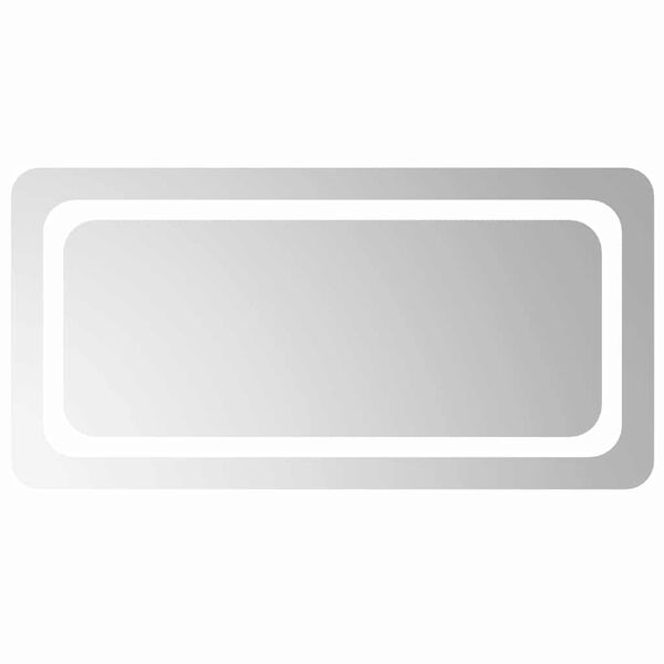 vidaXL LED kupaonsko ogledalo 80x40 cm