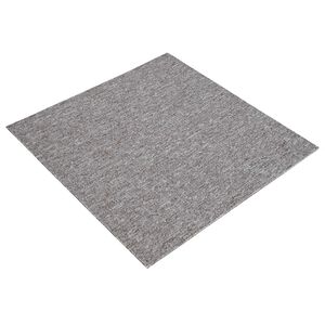 vidaXL Tepih pločica Smeđa 50 x 50 cm 4 kom. PP i bitumen