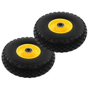 vidaXL Kotači za teretna kolica 2 kom čvrsti PU 3.00 - 4 (260 x 85)